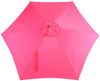 Sonnenschirm Florida, Gartenschirm Marktschirm, Ø 3m Polyester/Holz ~ pink Bild 3