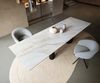 Esstisch Edge 300x100 cm Keramik Onyx Pearl Troa Metall Schwarz Bild 4