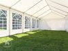 Party-Zelt Festzelt 4x10 m feuersicher Garten-Pavillon -Zelt PVC Plane 750 N in weiß Wasserdicht Bild 5
