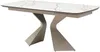 Vente-unique - KAJARI Esstisch KeramikGlas SchokoladenbraunWeiß - B 90 cm x H 76 cm x L 220 cm260 cm180 cm Bild 5