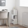 vidaXL Eckschrank 25,5x25x80cm Holzwerkstoff 889813 Bild 4