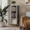 Bücherregal Eliza Weiß 36 x 120 cm mit 3 Fächern Vicco Bild 3