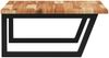 vidaXL Waschbeckenregal Wandmontage Stahl und Akazienholz 3302923 Bild 5