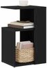 vidaXL Beistelltisch Schwarz Eichen-Optik 36 x 30 x 56 cm 862630 Bild 3
