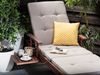 Gartenkissen 2er Set Geometrisches Muster ASTAKOS 40 x 40 cm Gelb Bild 3
