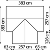 Vitavia Gewächshaus Clarus, ESG 3mm, smaragd Bild 3