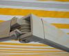 Alu-Markise T790, Gelenkarmmarkise Sonnenschutz 4x3m ~ Acryl Gelb/Weiß Bild 4