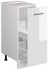 Apothekerschrank R-Line Weiß Hochglanz 30 cm ohne Arbeitsplatte Vicco Bild 3