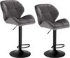 Woltu Barhocker (Set, 2 St), Tresenhocker Designer Hocker mit Rückenlehne Bild 5