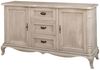 Massivholz Sideboard Silber im Landhausstil Bild 2
