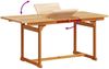 vidaXL 7-tlg. Garten-Essgruppe Massivholz Akazie und Textilene 3279311 Bild 5