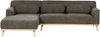 Ecksofa SIMOS Cord Dunkelgrün Rechtsseitig Bild 4