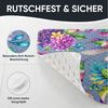 Sanilo Duschmatte, mit Motiv, rutschfest, waschbar, quadratisch, 230 extra starke Saugnäpfe, Kunststoff PVC, 53 x 53 cm, Kolibri Bild 4