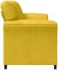 vidaXL 3-Sitzer-Sofa Gelb 198 x 83 x 95 cm Samt 42033974 Bild 4