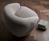 Loungesessel Nova 88x88 cm Strukturstoff Soft Grau Bild 4