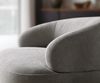 Loungesessel Nova 88x88 cm Strukturstoff Soft Grau Bild 5
