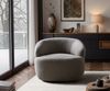 Loungesessel Nova 88x88 cm Strukturstoff Soft Grau Bild 2