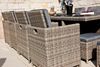 Ragnarök Möbel-Design Garten-Essgruppe Heimdall Esstisch Set 8+4, (Set, Polyrattan, Alu), umklappbare Rückenlehnen, Würfelsystem Bild 4
