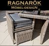 Ragnarök Möbel-Design Garten-Essgruppe Heimdall Esstisch Set 8+4, (Set, Polyrattan, Alu), umklappbare Rückenlehnen, Würfelsystem Bild 3