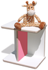 ELI Wendehocker - Mini - Weiß mit bunter Sitzfläche - Rosa Bild 2