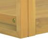 vidaXL Wand-Badregal, Massivholz Teak natur, 45 x 45 x 35 cm Bild 5