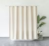 M&W DAS DESIGN Duschvorhang Shower curtains Anti schimmel Waschbar Mit gewicht Schwer Leinen beige Breite 240 cm Bild 5