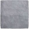 vidaXL Teppich Shaggy Hochflor NAVARRA Silbergrau 160x160 cm Polyester 4102876 Bild 2