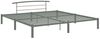 vidaXL Bettgestell Grau Metall 180x200 cm [284667] Bild 2