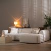 Bronx71 Ecksofa Maine Bouclé off white rechts Bild 4
