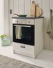 Küche Stove in weiß Pinie und anthrazit Landhaus Set 5-tlg. Bild 5
