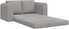 vidaXL Schlafsofa Hellgrau 148 x 71 x 83 cm Samt 4106684 Bild 4