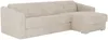Vente-unique - DARIELO Sofa Stoff Beige - B 223 cm152 cm x H 93 cm x L 275 cm Bild 5