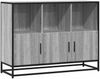 vidaXL Sideboard Grau Sonoma 100x35x76 cm Holzwerkstoff 849032 Bild 2