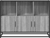 vidaXL Sideboard Grau Sonoma 100x35x76 cm Holzwerkstoff 849032 Bild 4