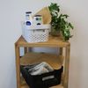 Aufbewahrungsbox mit Bambusdeckel 11L Aufbewahrungskiste Allzweckbox Dekoration Bild 5