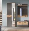 Garderobenschrank / Schuhschrank Tomaso in Eiche und grau 70 x 200 cm Bild 4