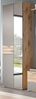 Garderobenschrank / Schuhschrank Tomaso in Eiche und grau 70 x 200 cm Bild 2