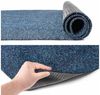 ANRO Läufer Teppichläufer POET Sauberlaufmatte Fußmatte Teppich Läufer, eckig, Höhe: 5 mm, Bodenläufer 100x100 cm Meliert Blau Breite 100cm Bild 3