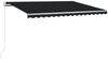 vidaXL Automatische Markise mit LED & Windsensor 350x250 cm Anthrazit 3068894 Bild 2
