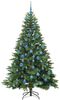 vidaXL Künstlicher Weihnachtsbaum mit 300 LEDs Grün 180 cm PE und PVC 3397556 Bild 4