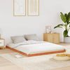vidaXL Massivholzbett Wachsbraun 150x200 cm Kiefer 847149 Bild 1