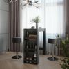 Bartisch-Set Repose Anthrazit 45 x 110 cm mit 2 Barhockern Vicco Bild 3