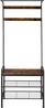 tectake Garderobe Wichita, Industrial Style Bild 2