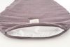 Außenschlafsack LIEBMICH Baumwollmusselin schokopflaume, Größe 68/74 Bild 2