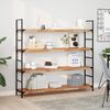 vidaXL Tischplatte 120x30x4 cm Rechteckig Massivholz Akazie 4008843 Bild 3