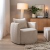 Bronx71 Bouclé Sessel Ruby beige Bild 3