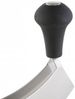 Wiegemesser mit 2 Edelstahlklingen 17 cm - Kunststoffgriffe in Schwarz Bild 4