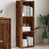 vidaXL Bücherregal Altholz-Optik 36x30x114 cm Holzwerkstoff 855774 Bild 4