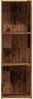vidaXL Bücherregal Altholz-Optik 36x30x114 cm Holzwerkstoff 855774 Bild 5