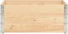 vidaXL Paletten-Aufsatzrahmen 3 Stk. 100x150 cm Kiefer Massivholz 310059 Bild 3